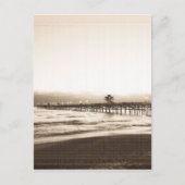 San Clemete pier California strand  foto Briefkaart (Voorkant)