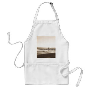 San Clemete pier Californië strand vintage foto Standaard Schort