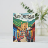 San Cristóbal de las Casas Mexico Briefkaart (Staand voorkant)
