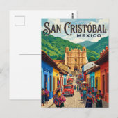 San Cristóbal de las Casas Mexico Briefkaart (Voorkant / Achterkant)