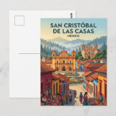 San Cristóbal de las Casas Mexico Briefkaart (Voorkant / Achterkant)