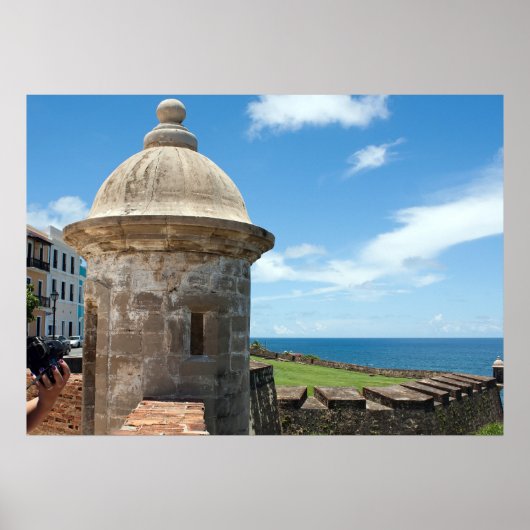 San Cristobal Fort Tower Poster (Voorkant)
