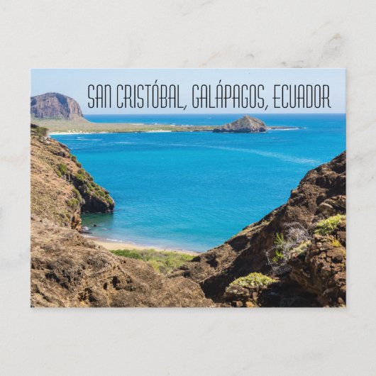 San Cristóbal Islas Galápagos Ecuador briefkaart (Voorkant)
