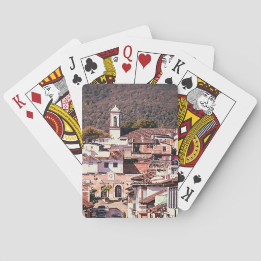 San Cristobal met klokkentoren Pokerkaarten (Achterkant)