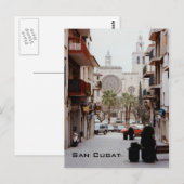 San Cugat Briefkaart (Voorkant / Achterkant)