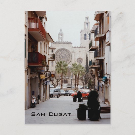 San Cugat Briefkaart (Voorkant)