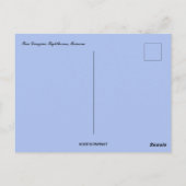 San Diaojiao Lighthouse Taiwan Briefkaart (Achterkant)