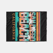 San Diego _1 Fleece Deken (Voorkant (Horizontaal))