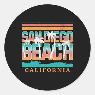 San Diego _1 Ronde Sticker