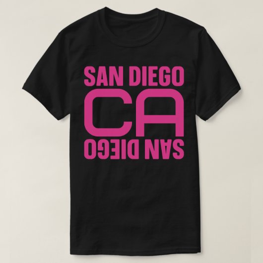 San Diego 1 T-shirt (Design voorkant)
