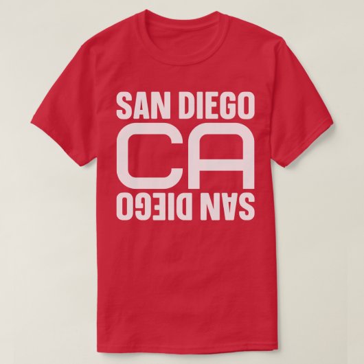 San Diego 2 T-shirt (Design voorkant)