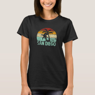 San Diego  70s 80s Retro Throwback Vacatie T-shirt
