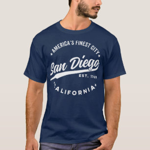 San Diego Americas Finest City Californië T-shirt