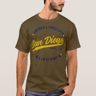  San Diego Americas Finest City Californië T-shirt