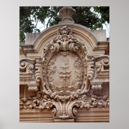 san diego architectuur poster (Voorkant)