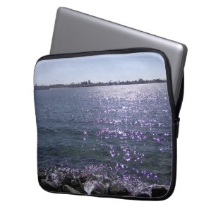 San Diego-baai/Coronado-eiland foto Laptop Sleeve