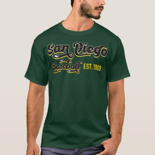San Diego Baseball EST1969 Honkbal Liefhebber T-shirt