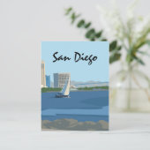 San Diego Bay Briefkaart (Staand voorkant)