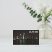 San Diego Bay City Lights Visitekaartje (Staand voorkant)