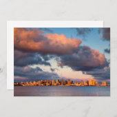 San Diego Bay City Skyline Bedankkaart (Voorkant / Achterkant)