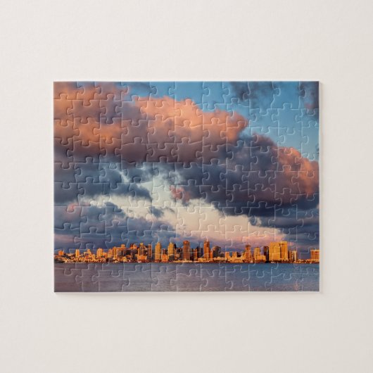 San Diego Bay City Skyline Legpuzzel (Horizontaal)