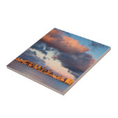 San Diego Bay City Skyline Tegeltje (Zijkant)