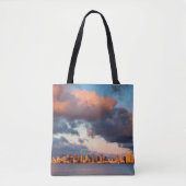 San Diego Bay City Skyline Tote Bag (Voorkant)