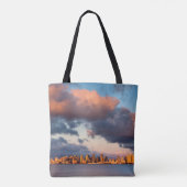 San Diego Bay City Skyline Tote Bag (Achterkant)