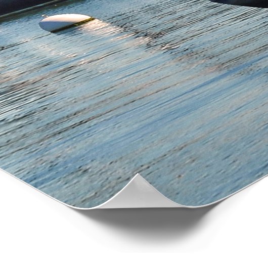 San Diego Bay en Bridge Poster (Hoek)