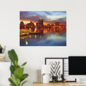 San Diego Bay Evening Poster VAN 8.99 (Thuiskantoor)