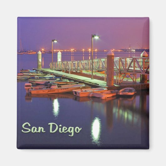 San Diego Bay Pier Magneet (Voorkant)