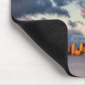 San Diego Bay Stadssilhouet Muismat (Hoek)