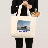 SAN DIEGO BEACH BAG GROTE TOTE BAG (Voorkant (product))