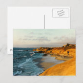 San Diego Beach foto briefkaart (Voorkant / Achterkant)