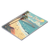 San Diego Beach Notitieboek (Linkerzijde)