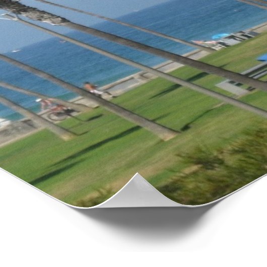 San Diego Beach Poster (Hoek)