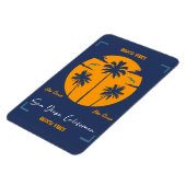San Diego Beach Vibes Magneet (Linkerzijde)
