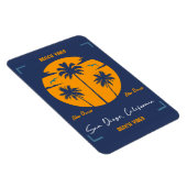 San Diego Beach Vibes Magneet (Rechterzijde)
