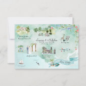 San Diego | Bestemming Huwelijksreiskaart Kaart (Voorkant)