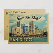 San Diego bewaart de Datum  Briefkaarten (Voorkant / Achterkant)