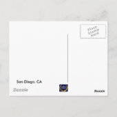 San Diego Briefkaart (Achterkant)