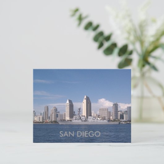 SAN DIEGO BRIEFKAART (Staand voorkant)