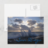 San Diego Briefkaart (Voorkant / Achterkant)