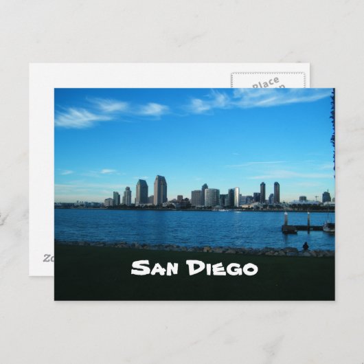 San Diego Briefkaart (Voorkant / Achterkant)