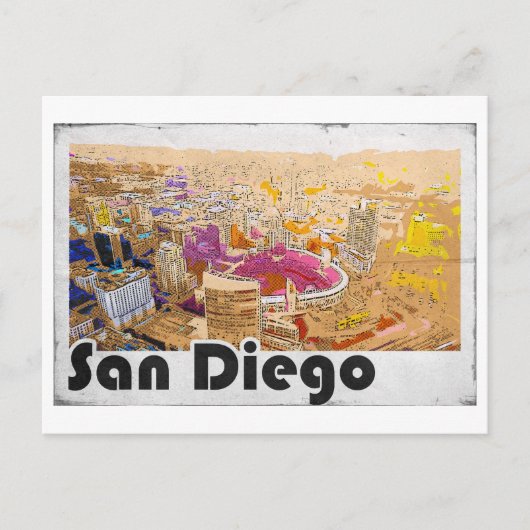 San Diego Briefkaart (Voorkant)