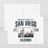San Diego Briefkaart (Voorkant / Achterkant)
