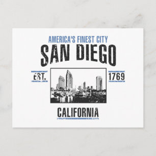 San Diego Briefkaart