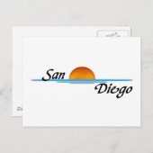 San Diego Briefkaart (Voorkant / Achterkant)