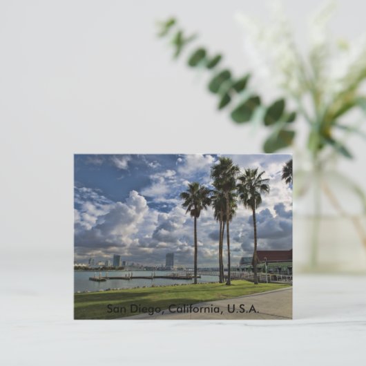 San Diego, Briefkaart (Staand voorkant)