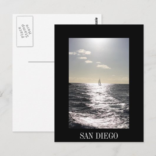 SAN DIEGO BRIEFKAART 2 (Voorkant / Achterkant)